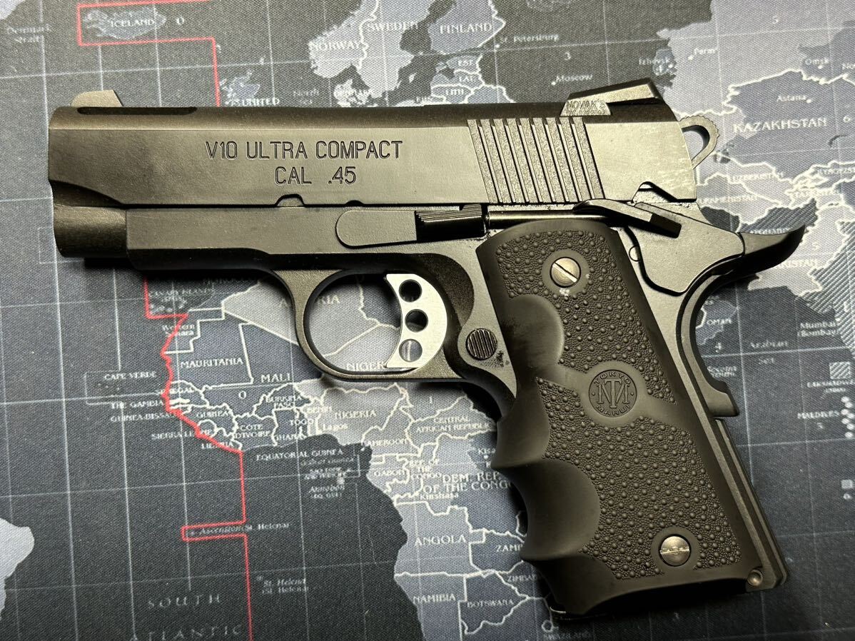  Tokyo Marui газ свободный затвор COLT Government V10 Ultra compact черный 