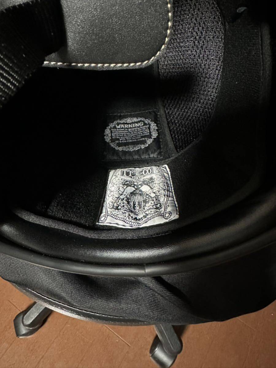 TT&CO full-face шлем TTBSWS черный L размер 