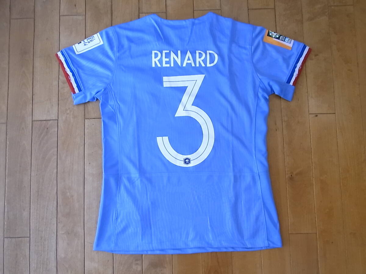 ワンディ・ルナール　Wendie Renard　2023 FIFA女子ワールドカップ　ブラジル戦仕様　フランス代表　ホームカラー　ユニフォーム_画像2