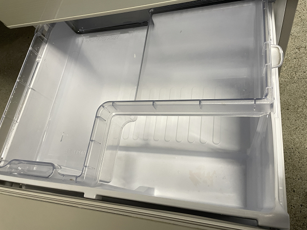 【美品】SHARP 5ドア冷蔵庫 SJ-W411F-N 2020年製 通電確認済み プラズマクラスター 節電25 どっちもドア 新鮮冷凍 自動製氷 大容量_画像7