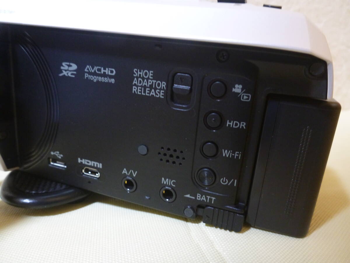 T-04307 / Panasonic / デジタル4Kビデオカメラ / HC-VX985M / 簡易動作確認済み / リセット済み / ゆうパック60サイズ / ジャンク扱いの画像5