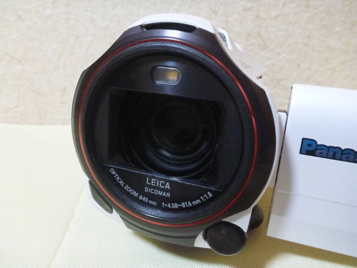 T-04307 / Panasonic / デジタル4Kビデオカメラ / HC-VX985M / 簡易動作確認済み / リセット済み / ゆうパック60サイズ / ジャンク扱いの画像2