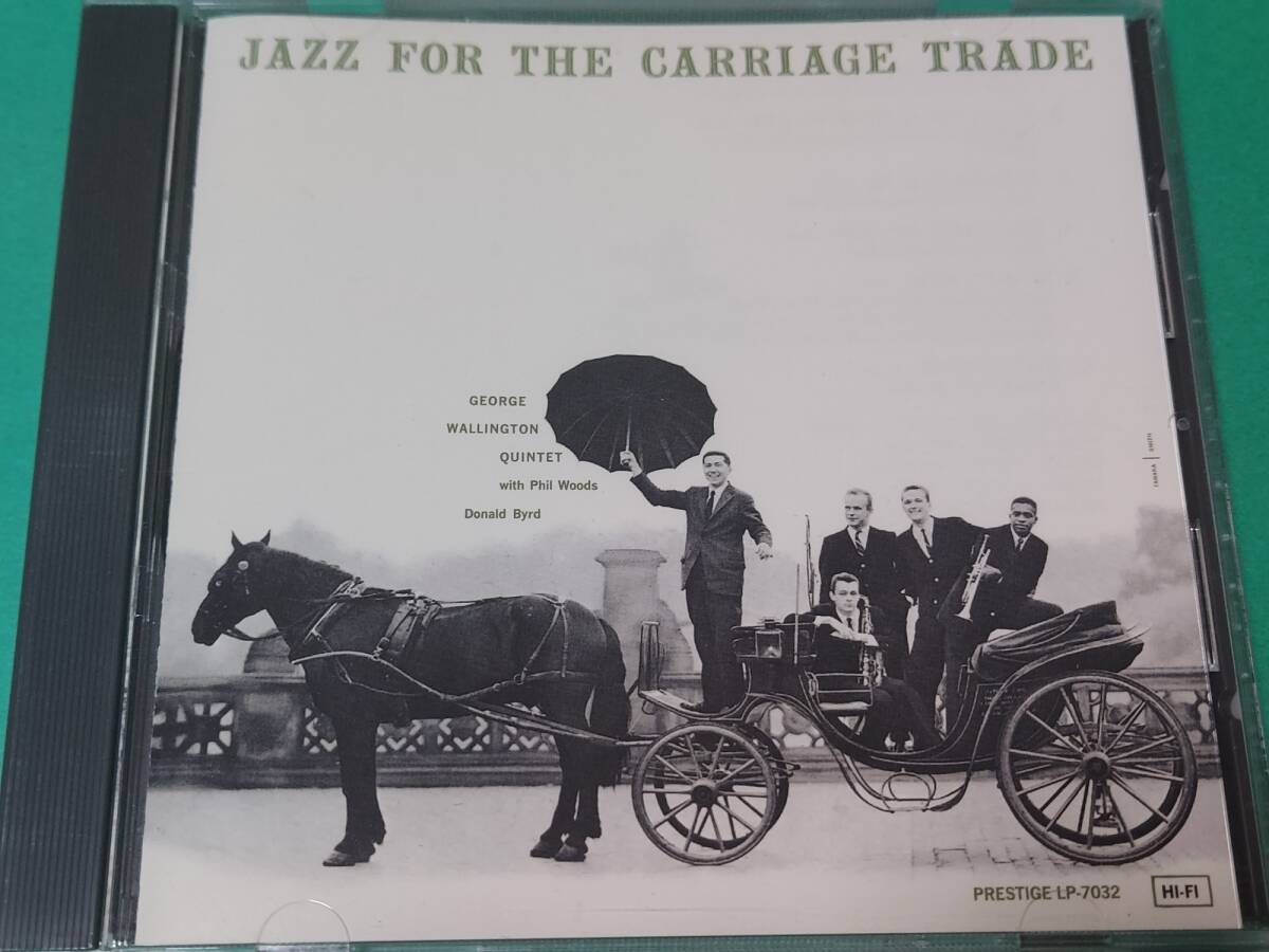 O 【国内盤】 GEORGE WALLINGTON QUINTET / JAZZ FOR THE CARRIAGE TRADE 中古 送料4枚まで185円_画像1