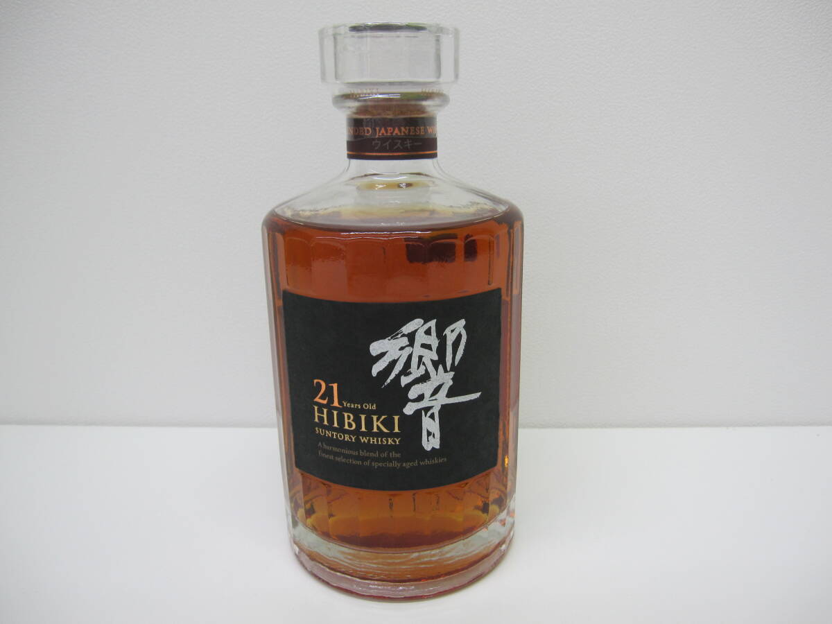 506 酒祭 洋酒祭 サントリー 響 21年 700ml 43% 未開栓 長期保管品 SUNTORY HIBIKI 21 Years Old ウイスキー 画像でご確認下さい。_画像2