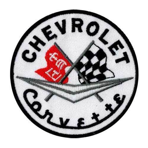 ワッペン / CHEVROLET Corvette シボレー コルベット #511 刺繍 ハンドメイド アメリカン雑貨 手芸 裁縫 飾り 素材ししゅう アイロンの画像2