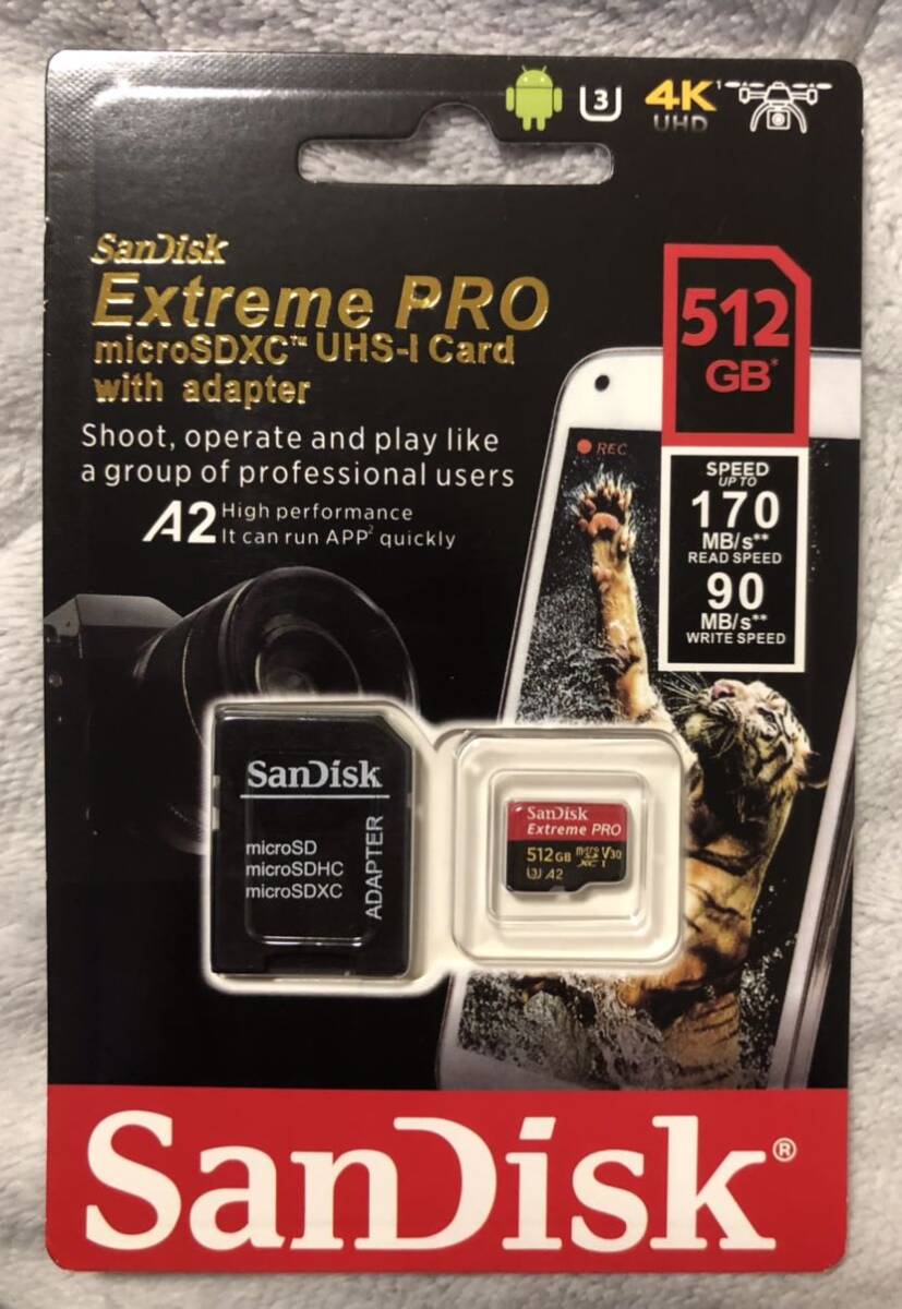 MicroSDXC 512GB SanDisk Extreme PRO_画像3