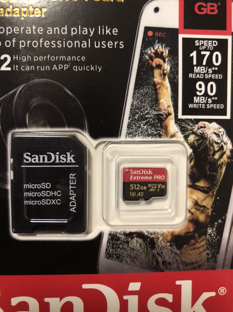 MicroSDXC 512GB SanDisk Extreme PRO_画像2