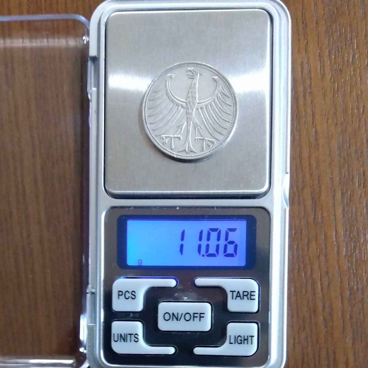 ドイツ５マルク銀貨１９５１年