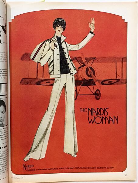 1975年 / Vogue　Aug. 1975 / アーサー・エルゴート_画像4
