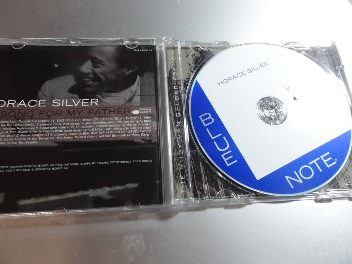 THE HORACE SILVER QUINYET ホレス・シルバー　　クインテット SONG FOR MY FATHER　RVG　　EDITION　　24Bitリマスター