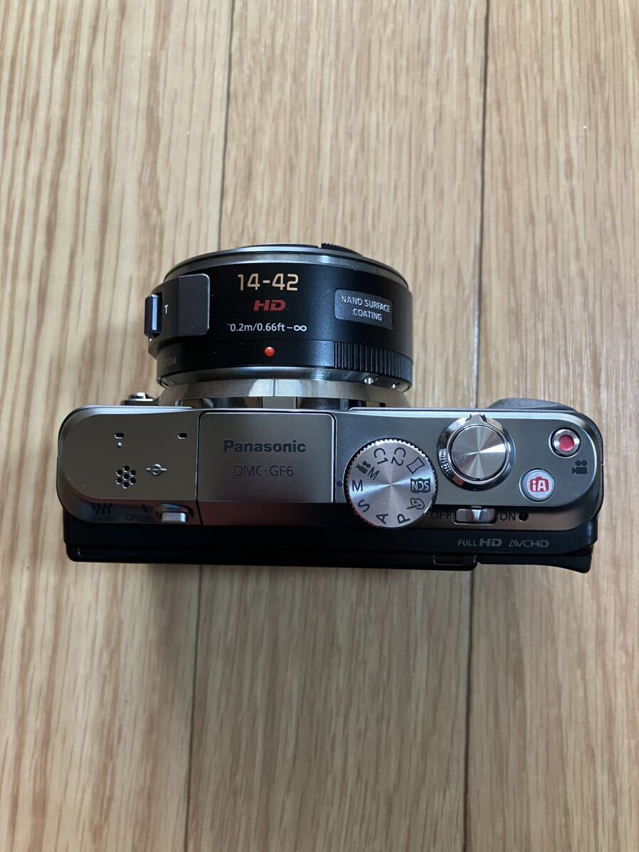 完動品 LUMIX DCM-GF6X ブラック元箱付き_画像6