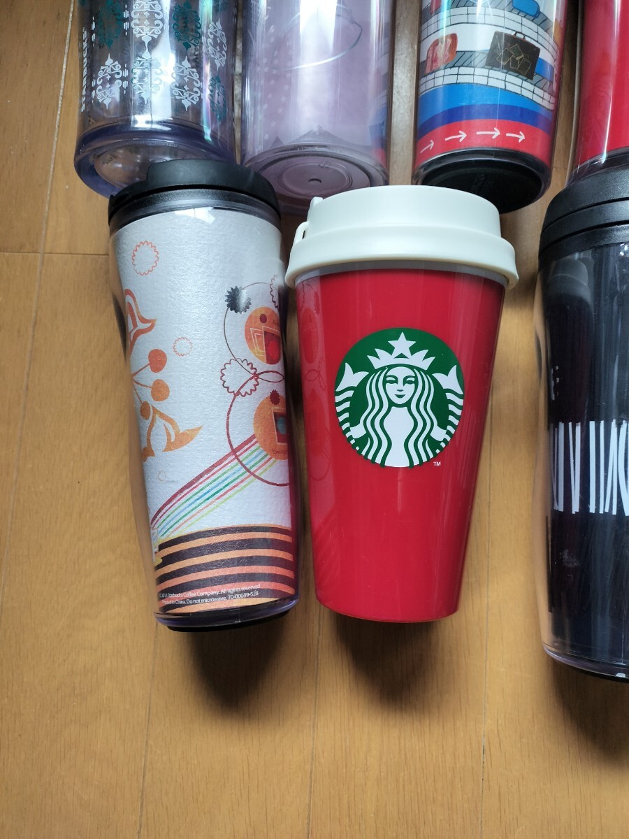 【1円スタート】 スターバックス STARBUCKS タンブラー まとめ売り 中古 桜 クリスマス 海外 限定_画像6