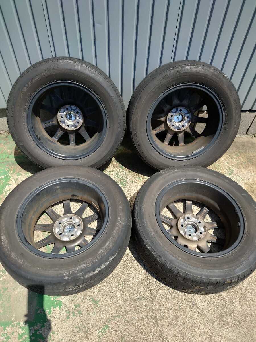 中古タイヤ 195/65R15 アルミホイール 4本セット ユーロスピード 15ｘ6J 5 100 45 ノア ボクシー_画像2