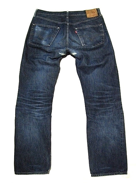 501XX ‘47型 復刻 w34 (89x80位) ビッグE 激タテ落ち 濃淡 美ヒゲ 47501 LEVI’S VINTAGE CLOTHING リーバイスビンテージクロージング_画像7