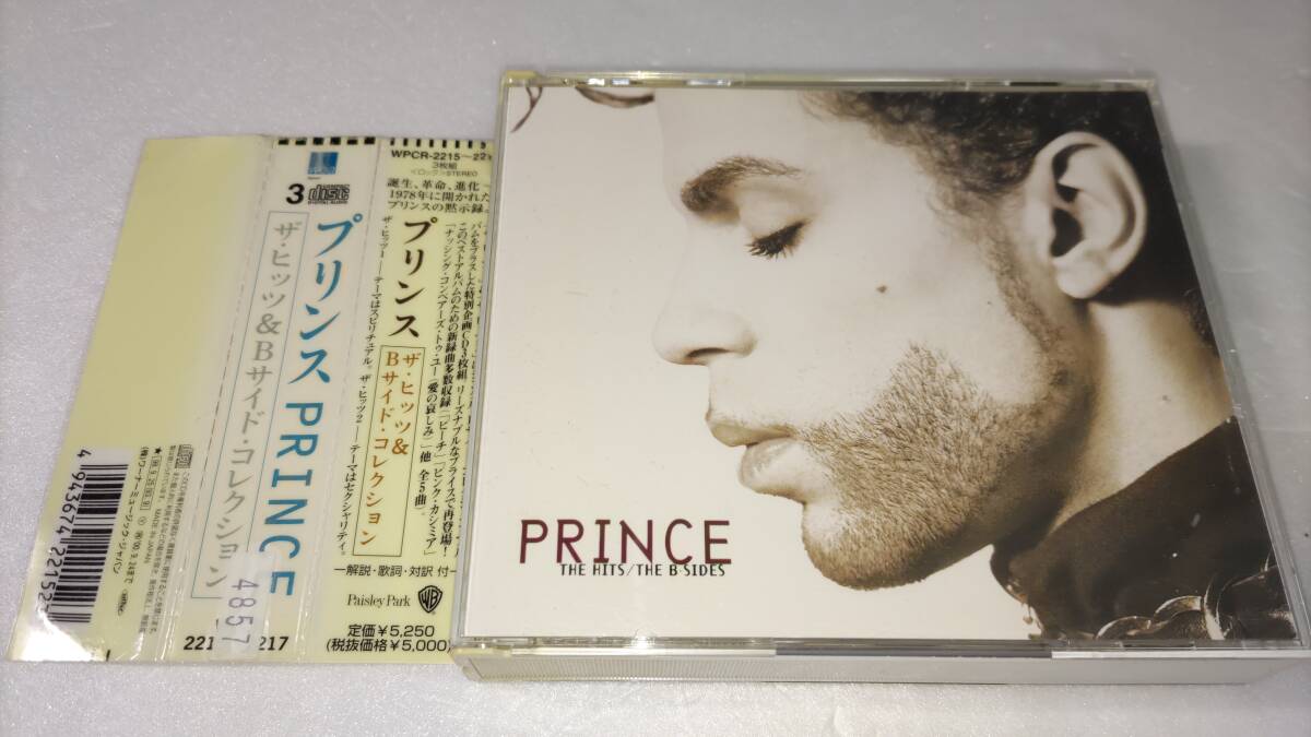 プリンス PRINCE / ザ・ヒッツ ＆ Bサイド・コレクション 3CD 【レンタル落ち 】_画像1