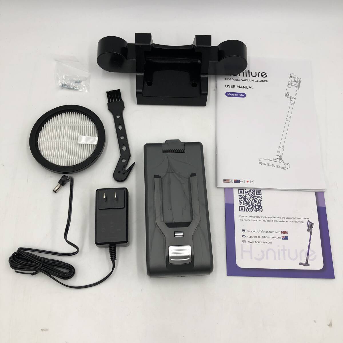通電確認済】HONITURE S14 コードレス掃除機 33000pa サイクロン 通電確認済】HONITURE S14 コードレス掃除機 33000pa サイクロン