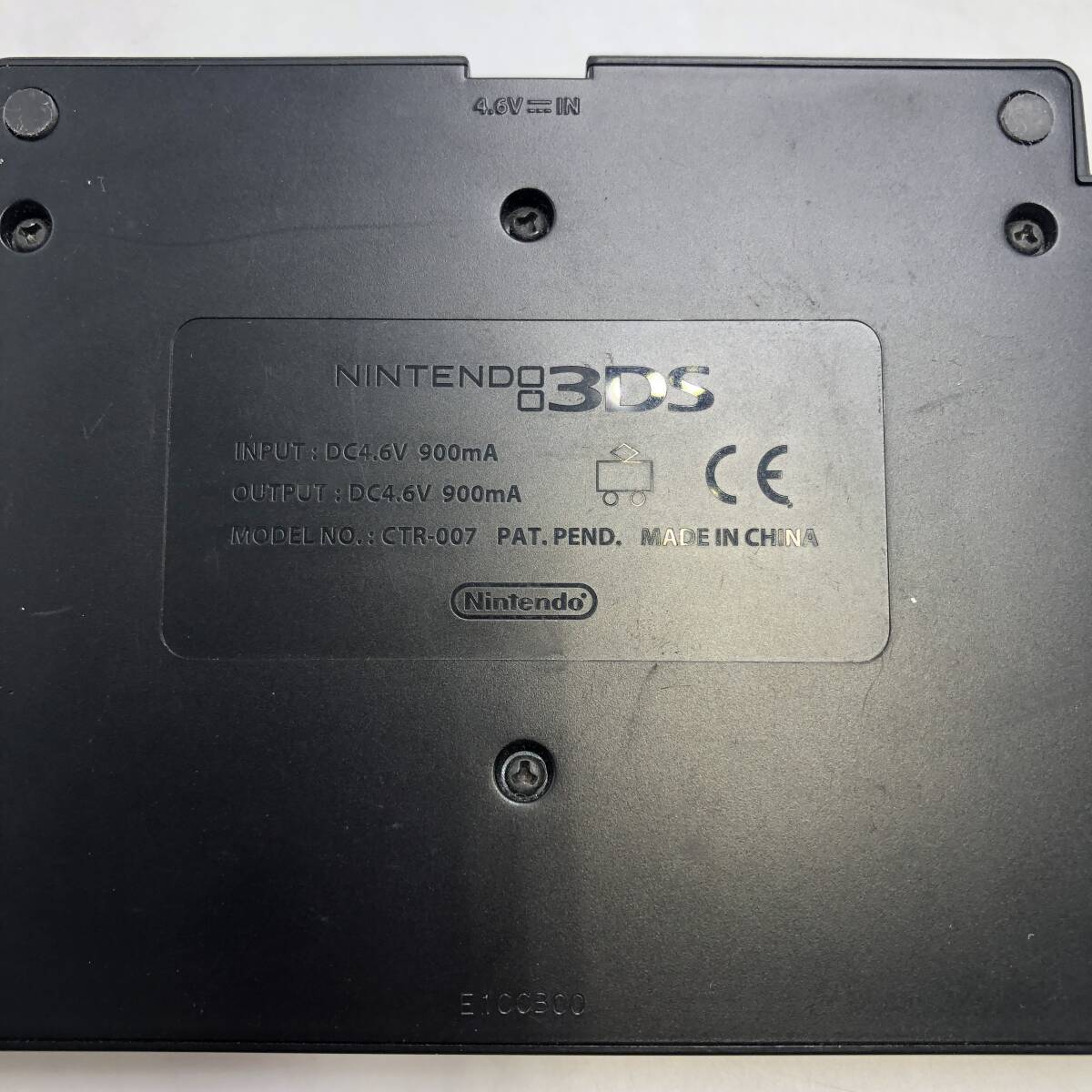 【通電確認済】Nintendo 任天堂 3DS 本体 CTR-001ミスティピンク 充電台 CTR-007 /Y21701-X2_画像10