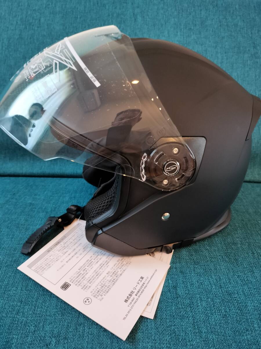 【新品未使用】 LEAD工業 ジェットヘルメットFLX の画像2