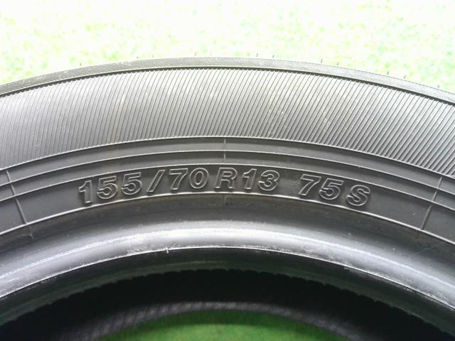 中古タイヤ　ヨコハマ　BLUEARTH-ES ES32　155/70R13　1本のみ_画像5