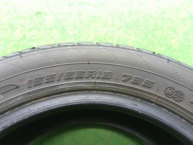 中古タイヤ　ダンロップ　ENASAVE　EC204　155/65R13　1本のみ_画像4