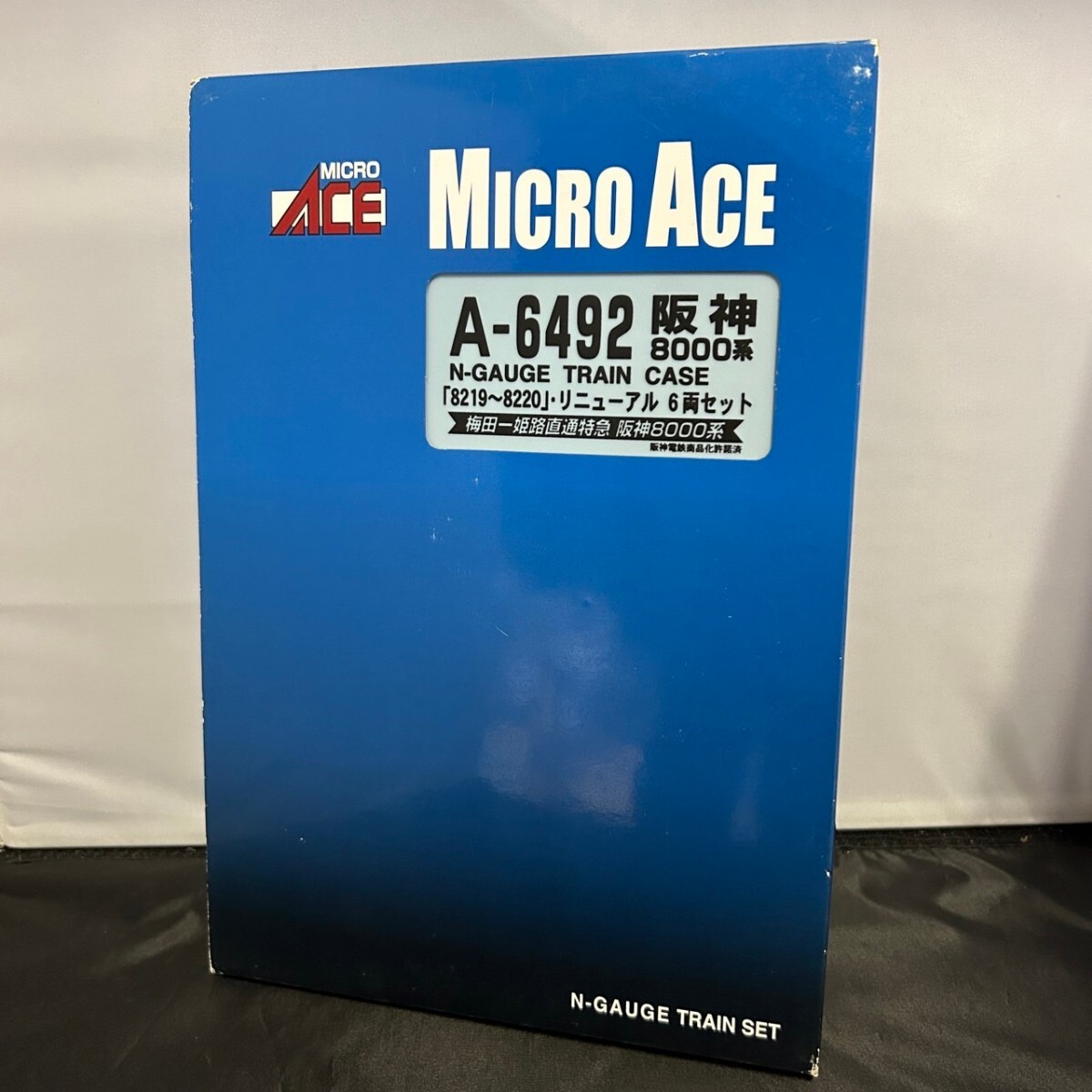 MICRO ACE マイクロエース A-6492 阪神8000系 「8219-8220」 リニューアル 6両セット N-GAUGE TRAIN CASE Nゲージ_画像7
