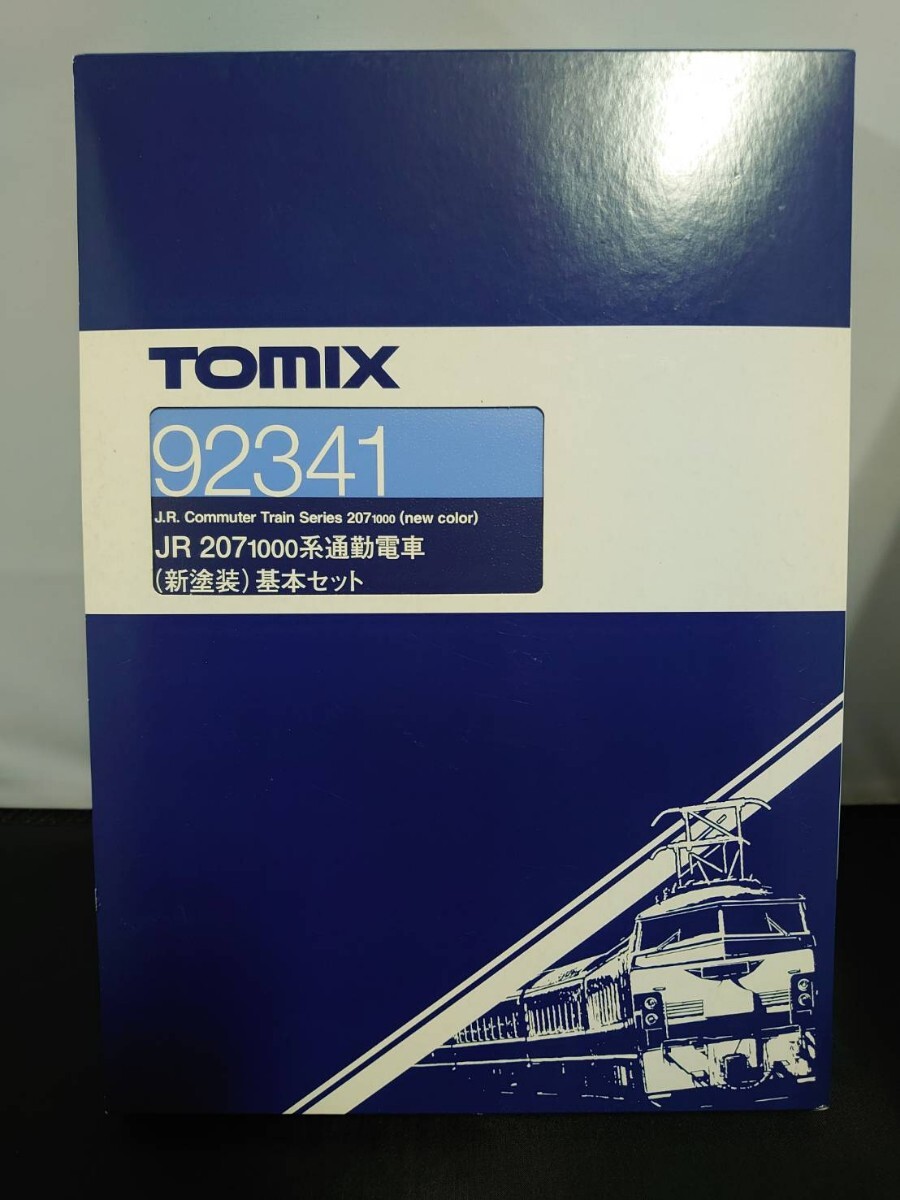 TOMIXto Mix 92341 JR 207 1000 серия ходить на работу электропоезд ( новый покраска ) основной комплект N-GAUGE N gauge 