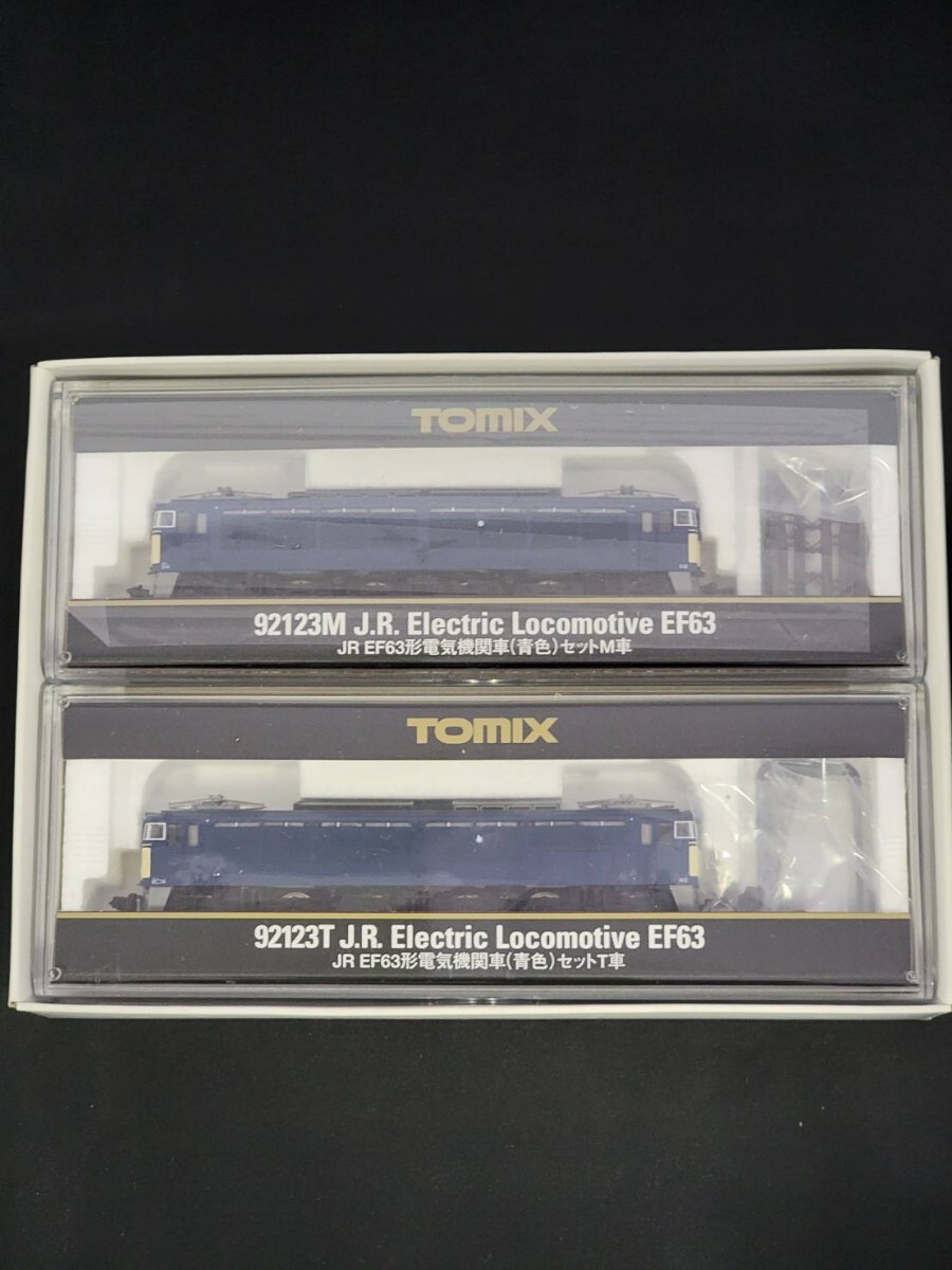 TOMIX トミックス 92123 JR EF63形電気機関車(青色)セットN-GAUGE Nゲージ_画像4