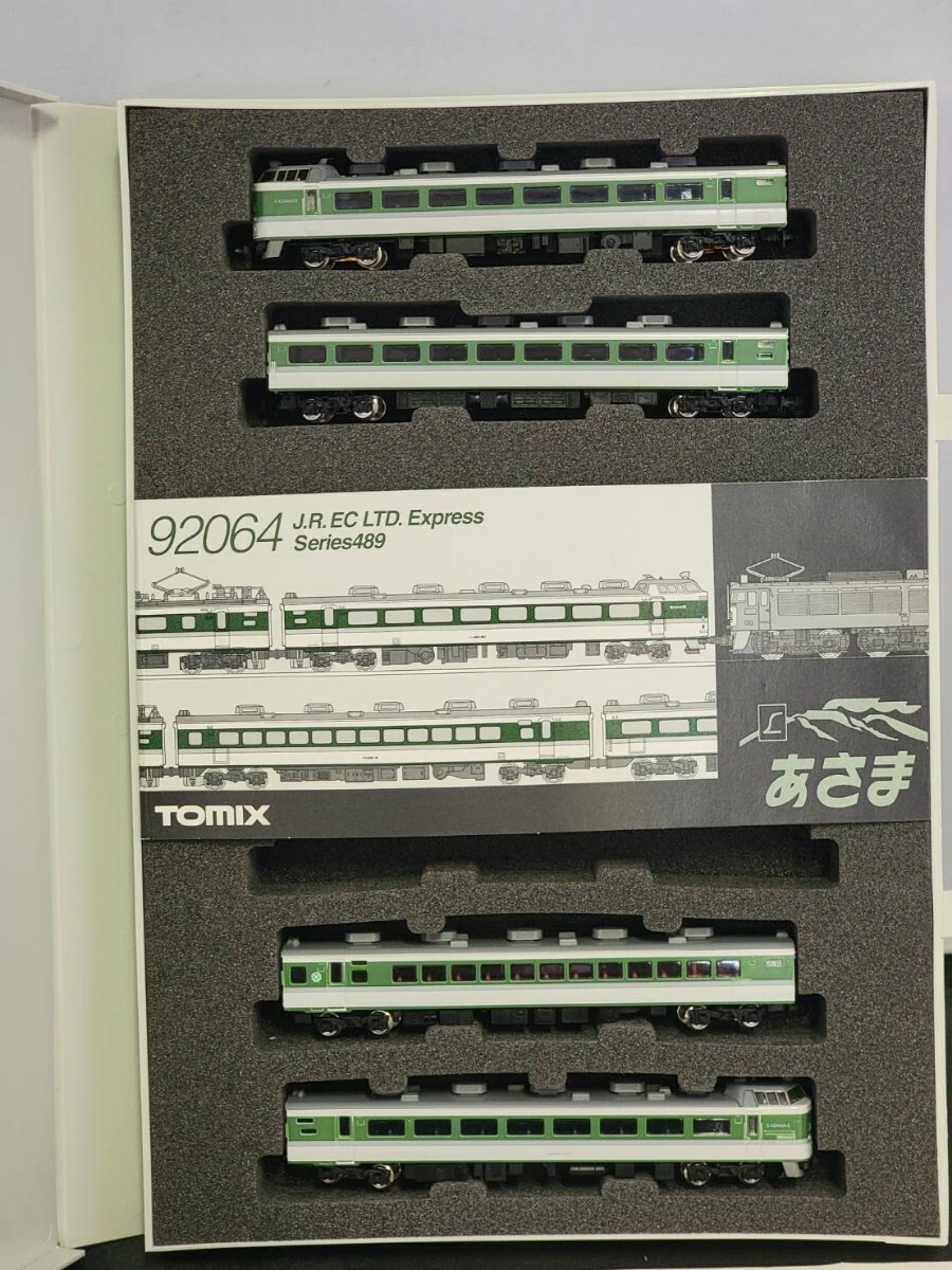 TOMIX トミックス 92064 JR 489系特急電車 (あさま) 基本セット N-GAUGE Nゲージ【スリーブ状態悪い】【現状出品になります】_画像4
