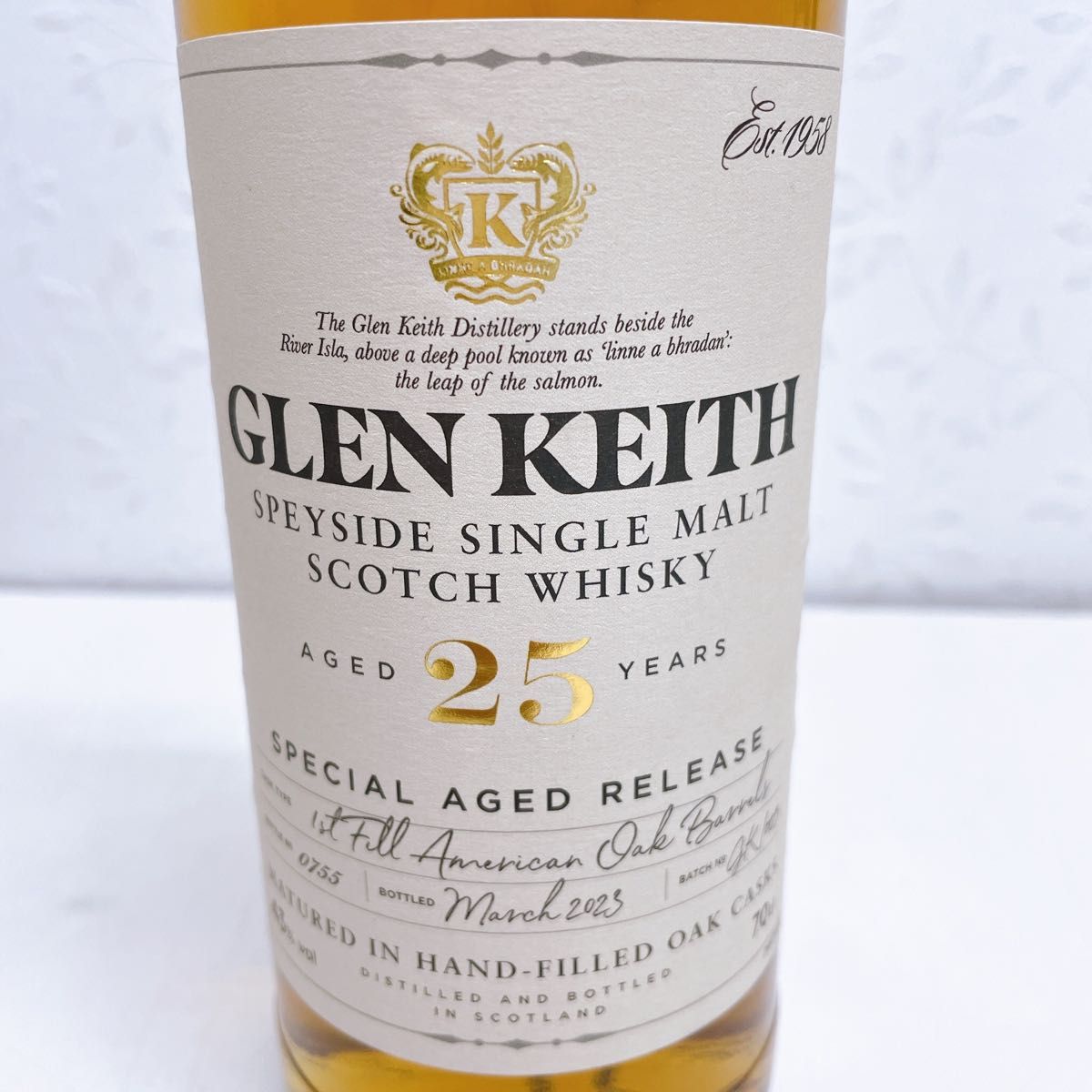未開栓】グレンキース 25年 43度 700ml GLEN KEITH ウイスキー 未開栓】グレンキース 25年 43度 700ml GLEN KEITH ウイスキー