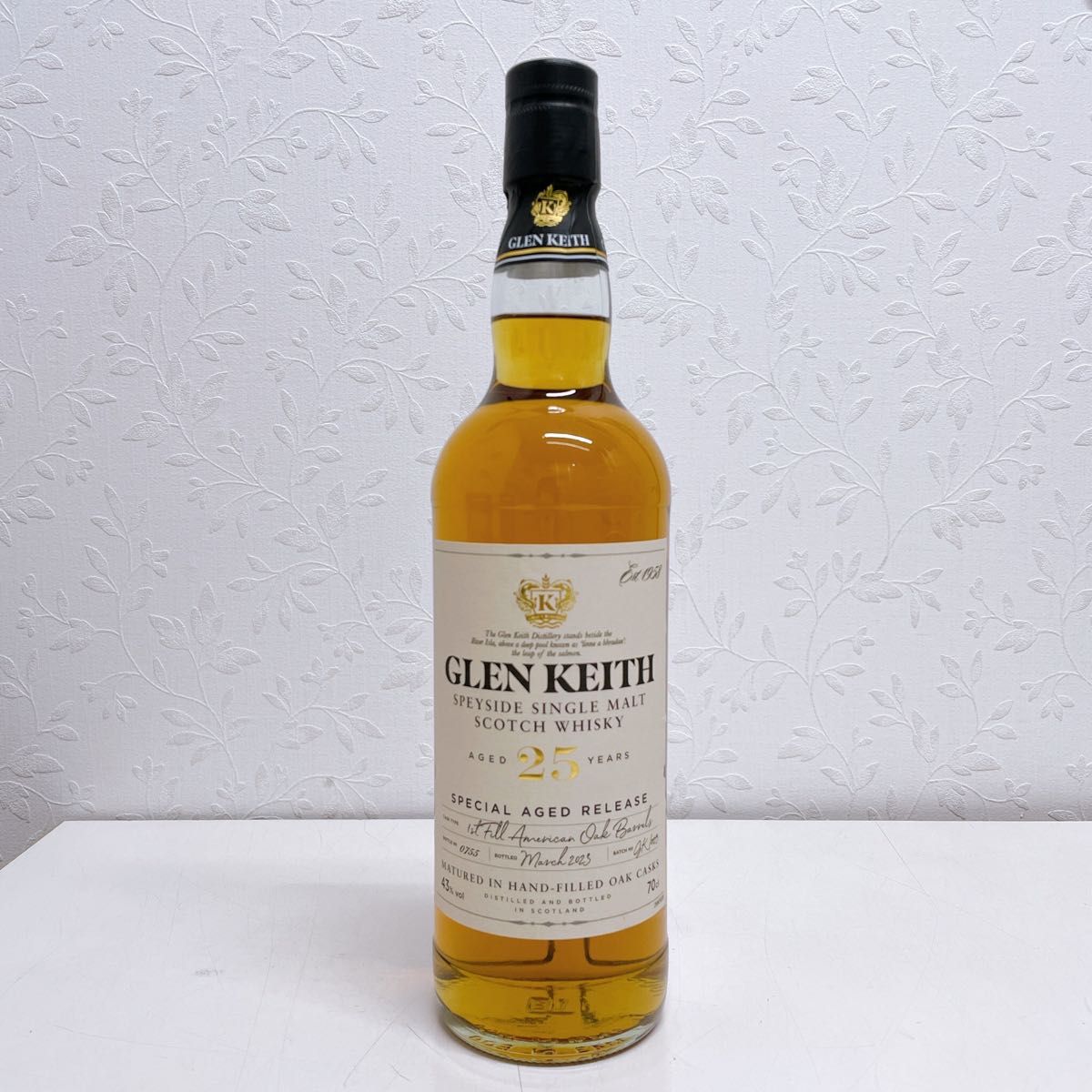 未開栓】グレンキース 25年 43度 700ml GLEN KEITH ウイスキー 未開栓】グレンキース 25年 43度 700ml GLEN KEITH ウイスキー