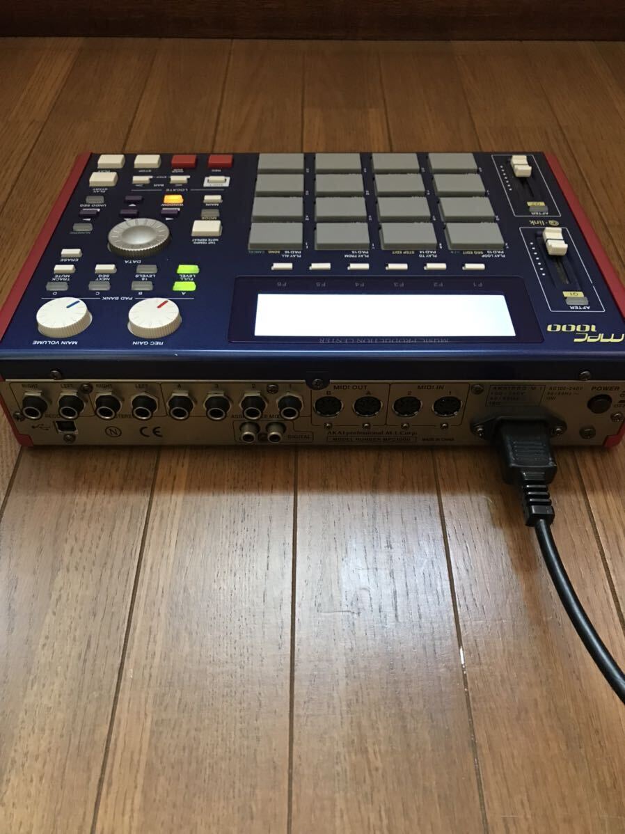 AKAI MPC 1000 カスタム JJOS 最新版