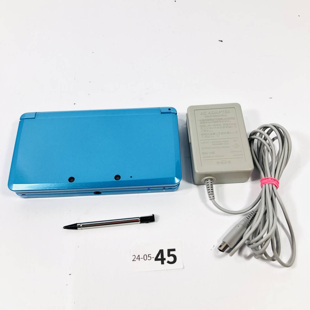 [ работа OK /24-05-45] nintendo 3DS голубой корпус комплект 