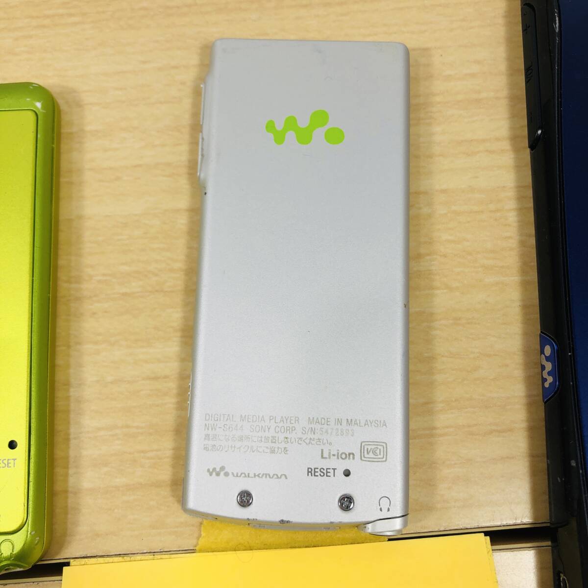 【動作確認済み/ジャンク/24-05-131】SONY ソニー ウォークマン WALKMAN まとめ販売 4個 本体 NW A/S/Z シリーズ_画像4