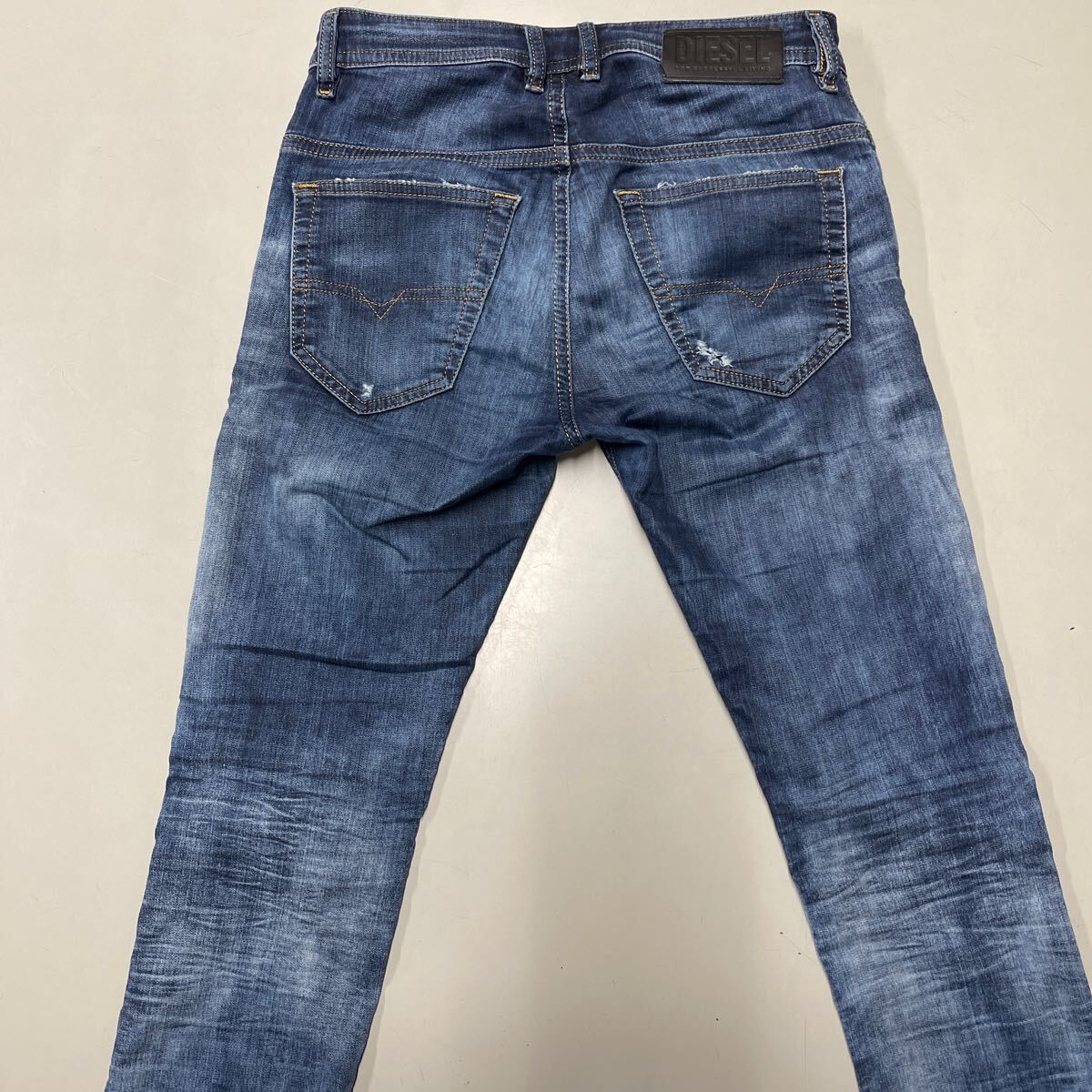 DIESEL ディーゼル デニムパンツ W26 THOMMER CB-NE ボトムス ジョガーパンツ イタリア製 MADE IN ITALY ジョグジーンズ スリム スキニー_画像7