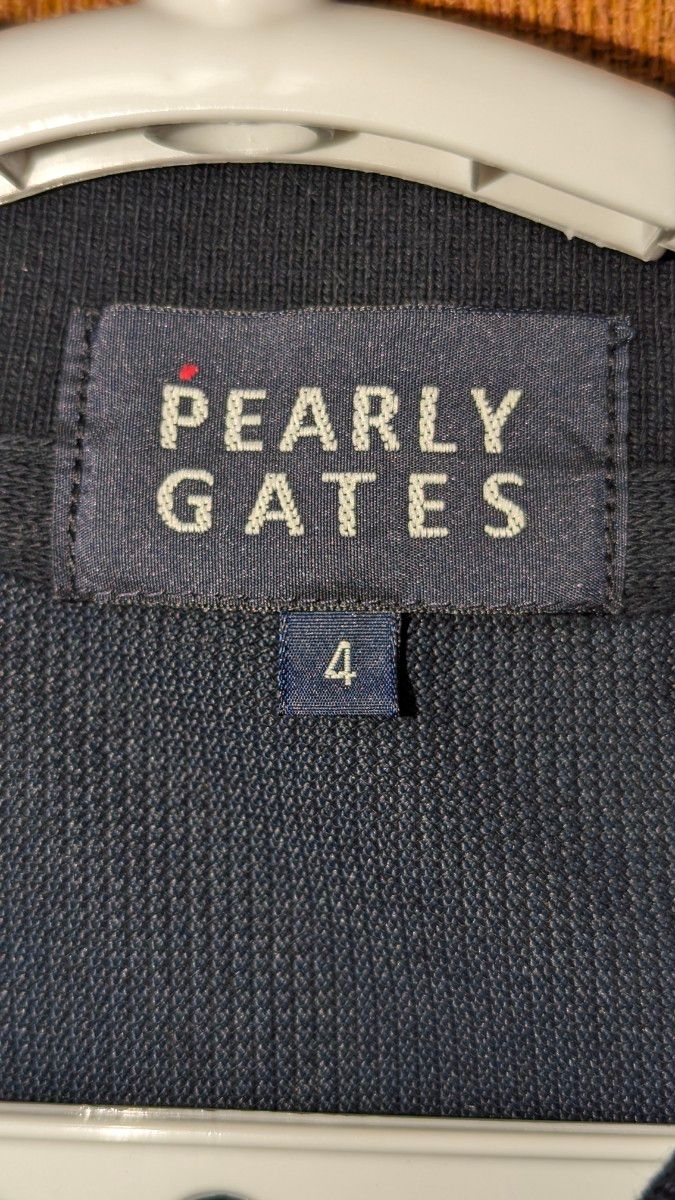 パーリーゲイツ　PEARLY GATES 半袖ポロシャツ 　ネイビー系