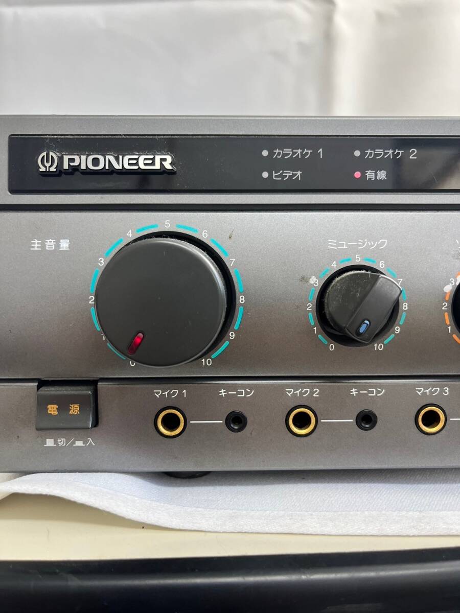 PIONEER パイオニア MSA-V30 ステレオ ミキシングアンプ カラオケ オーディオ機器 動作確認済の画像2