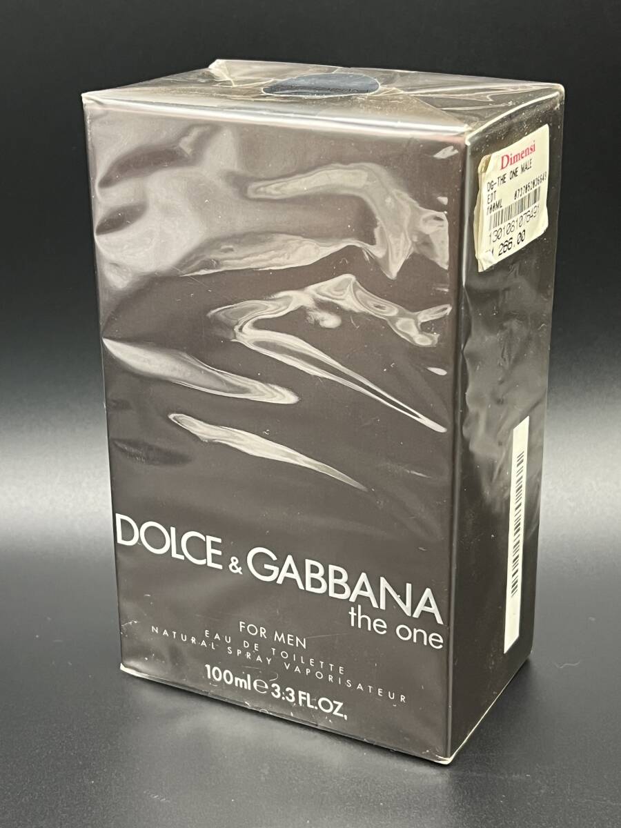 (6972) духи DOLCE&GABBANA/ Dolce & Gabbana THE ONE FOR MEN EDTo-dutowa let 100ml нераспечатанный / текущее состояние товар 