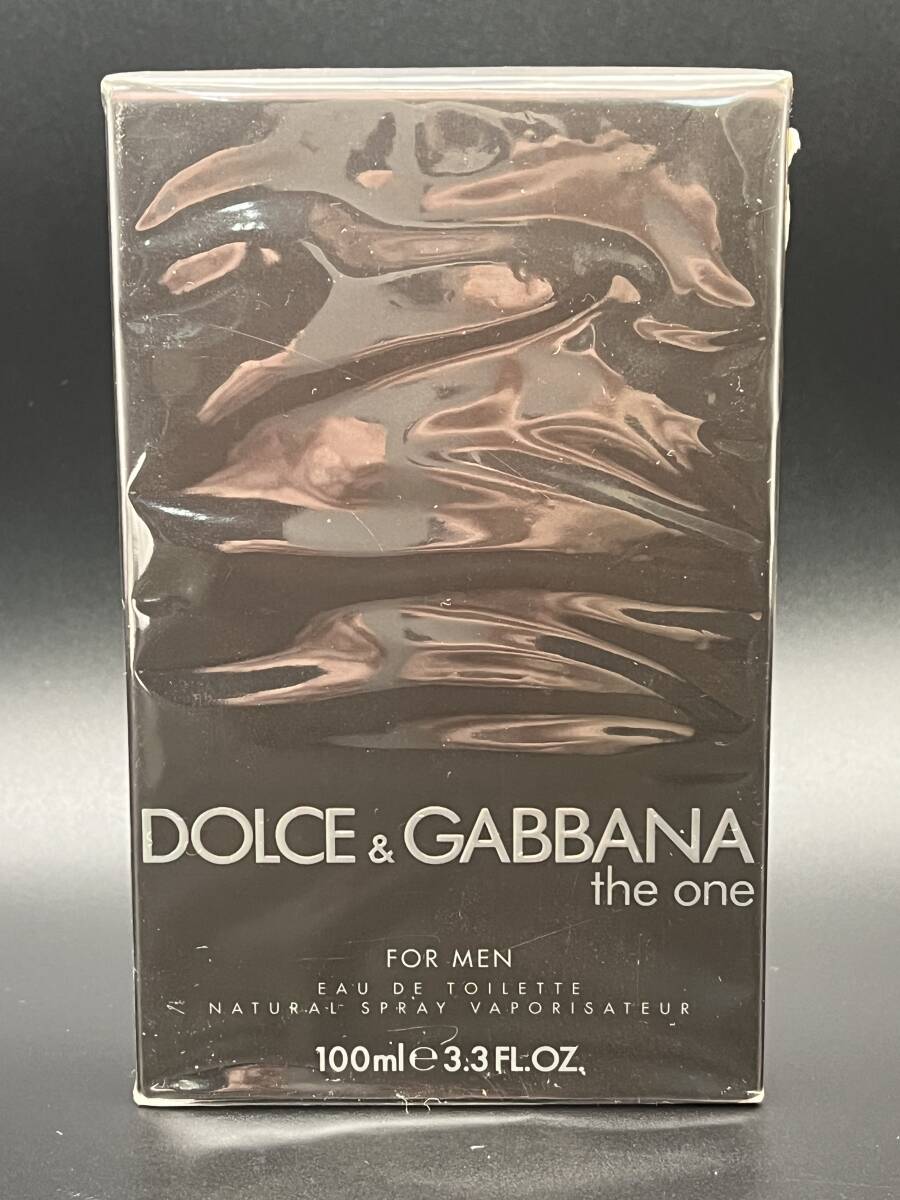 (6972) духи DOLCE&GABBANA/ Dolce & Gabbana THE ONE FOR MEN EDTo-dutowa let 100ml нераспечатанный / текущее состояние товар 