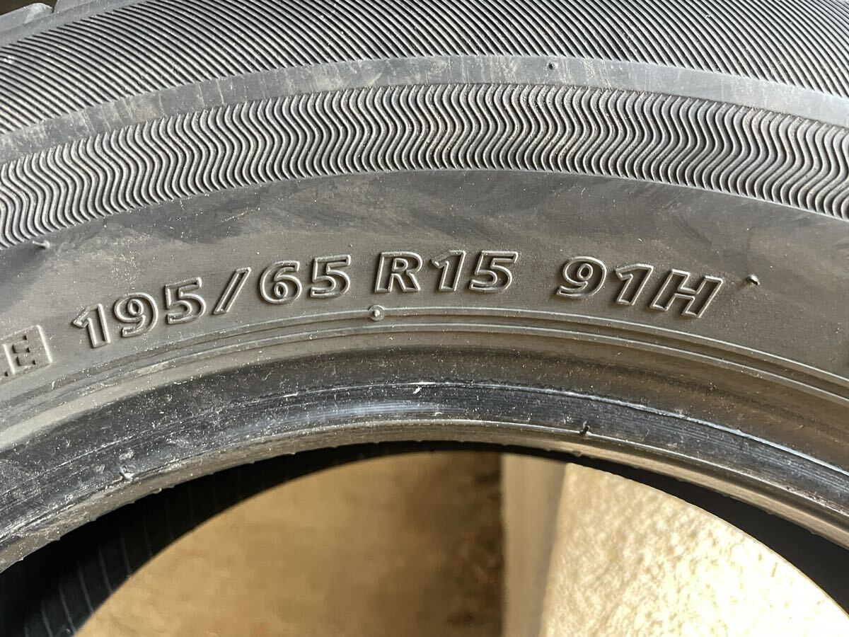 ブリヂストン BRIDGESTONE ECOPIA NH100 195/65R15 2018年製 1本_画像6