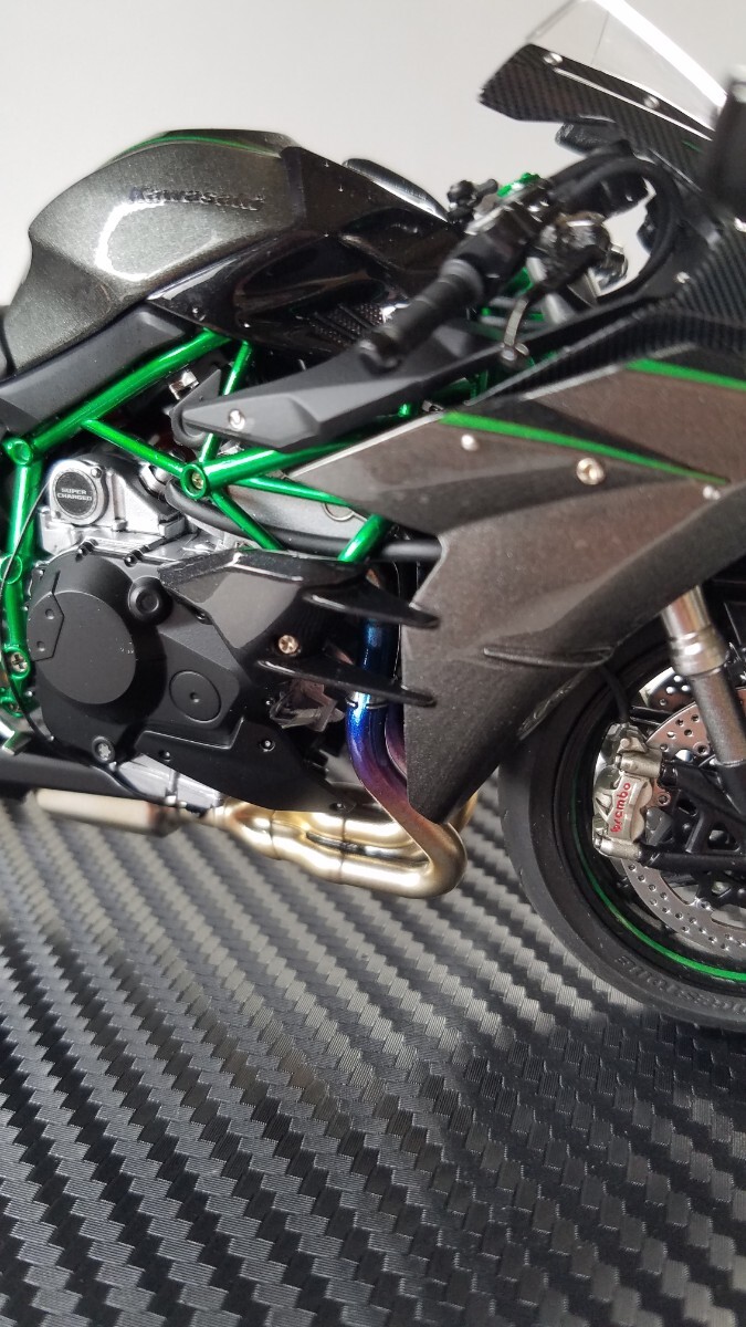  Tamiya model 1/12 KAWASAKI Ninja H2 CARBON