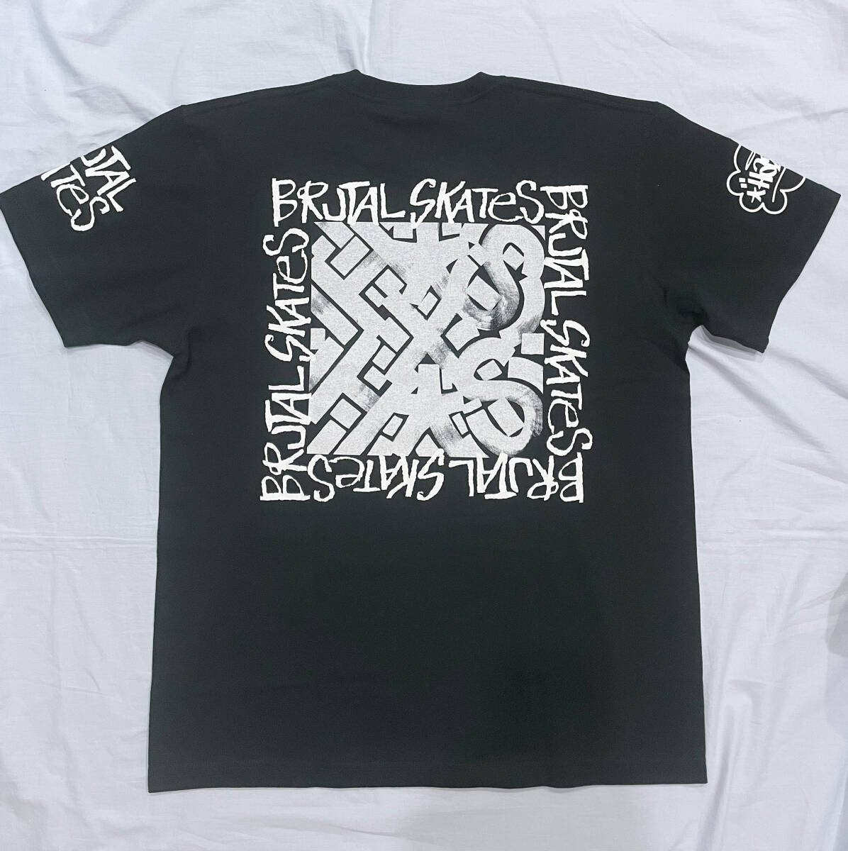 ERIC HAZE x HS T-SHIRTS ブラック Large 廣田彩玩所 30th ANNIVERSARY EXHIBITION REHAZE エリックヘイズ