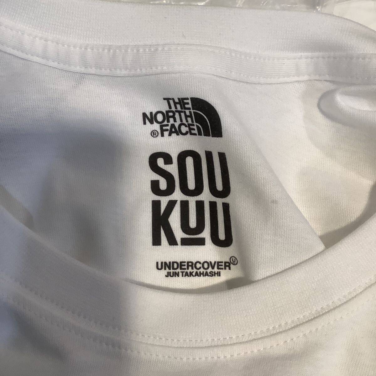 UNDERCOVER アンダーカバー　2024S/S×THE NORTH FACE SOUKUU SEASON 2 Hike Technical ハイクテクニカルTシャツ　ホワイト　サイズL658612_画像3