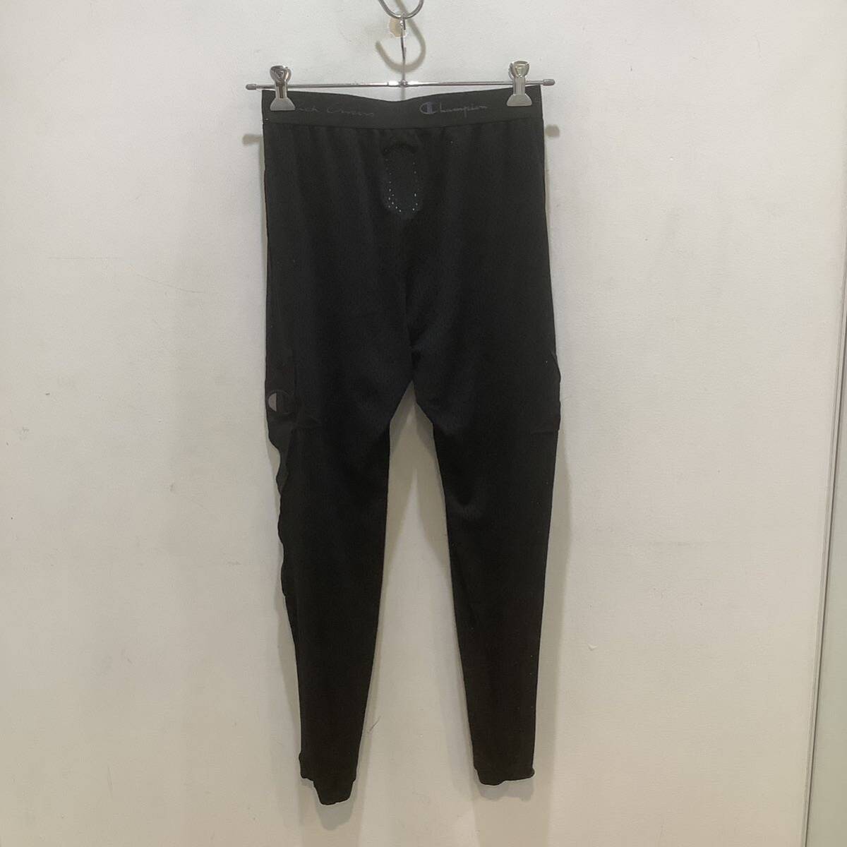 Rick Owens × Champion リックオウエンス　チャンピオン 2020SS Mesh Track Pants メッシュ トラックパンツ ブラック Sサイズ 663949_画像2