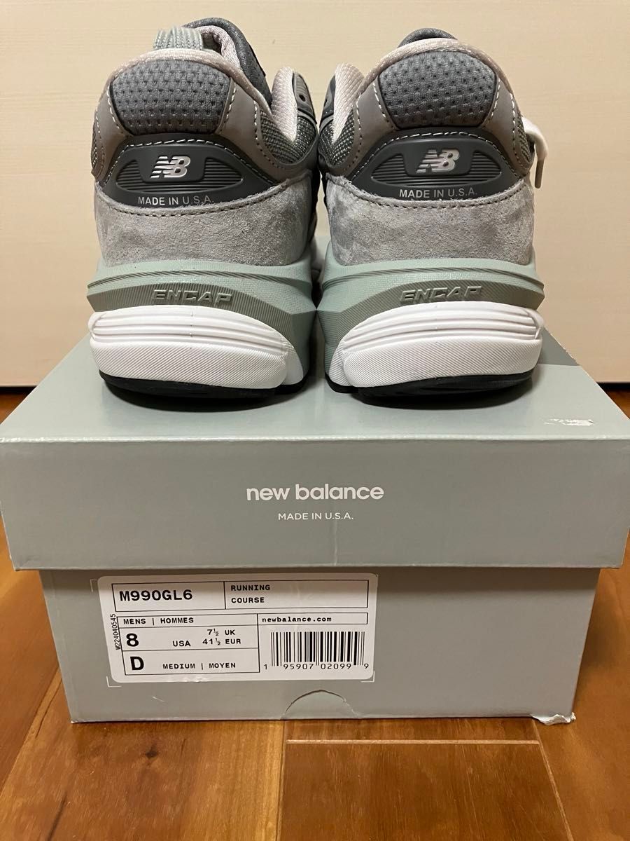 【新品未使用品】NEW BALANCE 990v6 M990 GL6