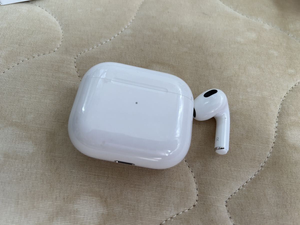 Apple AirPods アップル エアーポッズ 第3世代 MME73J/A ワイヤレスイヤホン イヤフォン 正規 純正 片耳