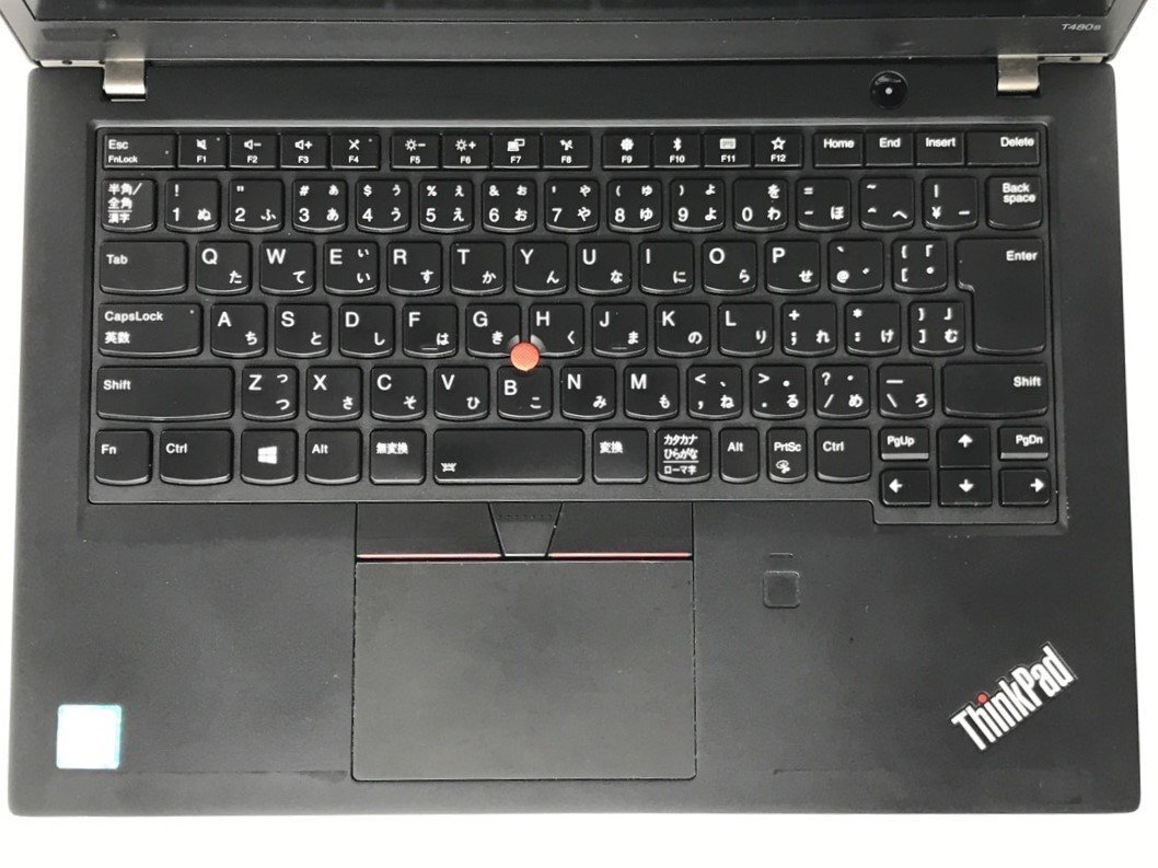 【Lenovo】ThinkPad T480s 20L8SC2T00 Core i7-8650U メモリ24GB SSD512GB NVMe WEBカメラ Windows10Pro 14inch FHD 中古ノートPC_画像3