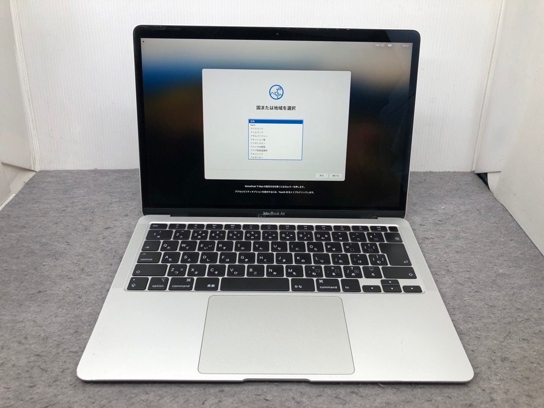 【Apple】MacBook Air Retina 13inch 2020 A2179 Corei5-1030NG7 16GB SSD256GB NVMe WEBカメラ Bluetooth OS14 中古Mac_画像1