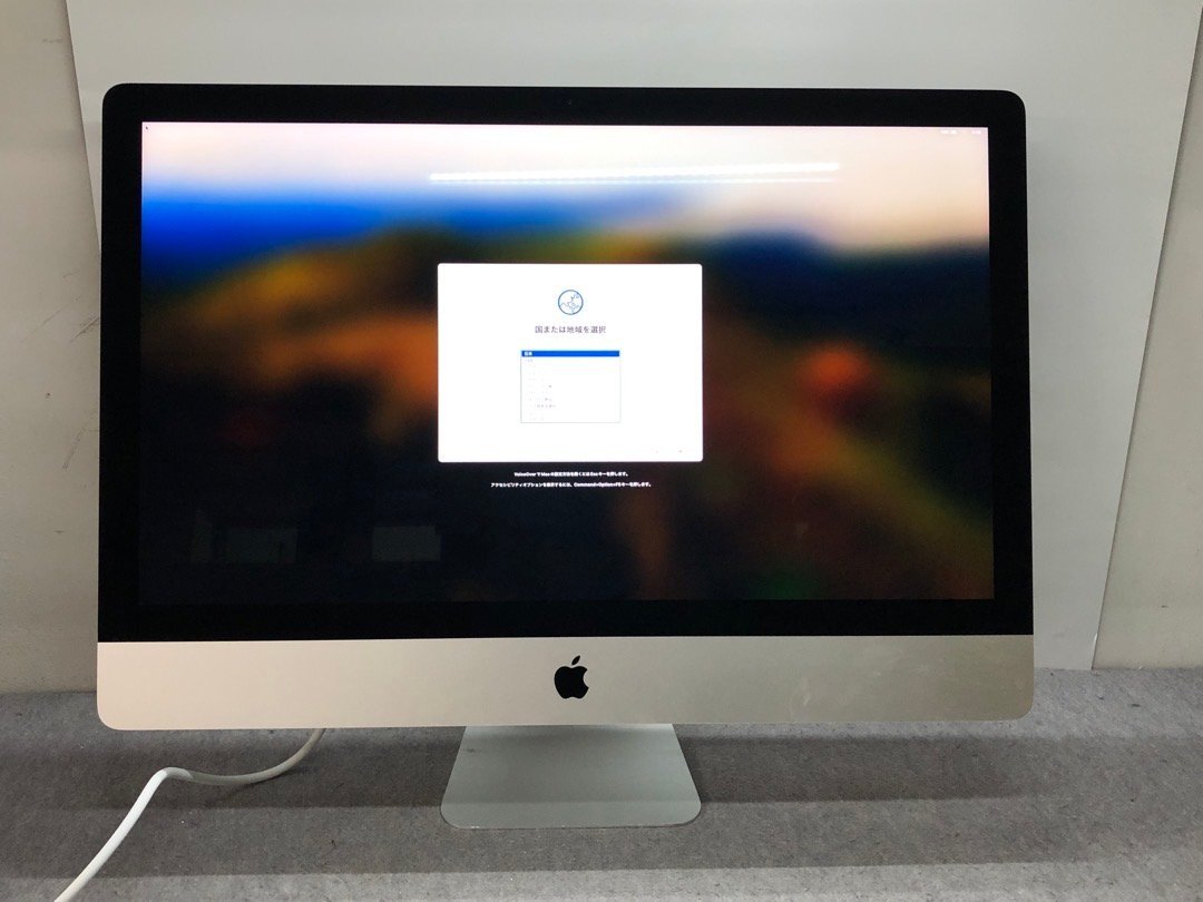 【Apple】iMac Retina 5K 27inch 2020 A2115 Corei9-10910 メモリ64GB SSD2TB NVMe AMD Radeon Pro 5700XT 16GB OS14 中古Mac_画像1