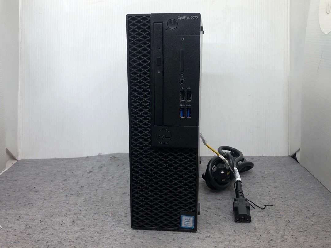 【DELL】OptiPlex 3070 Corei7-9700 16GB SSD256GB DVDマルチ Windows10Pro 中古デスクトップパソコンの画像1