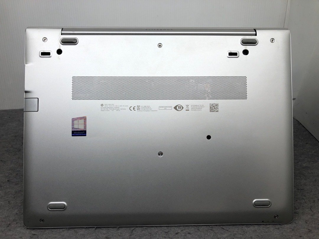 【hp】EliteBook 735 G6 Ryzen 5 PRO 3500U 16GB SSD512GB NVMe WEBカメラ Windows10Pro 13.3インチ フルHD 中古ノートPC US配列の画像5